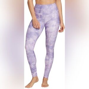 CALIA Stylish Lavender Patterned Leggings